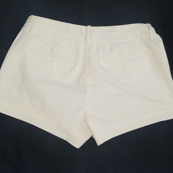 J.Crew striped yellow and white shorts. - Picture 4 of 8